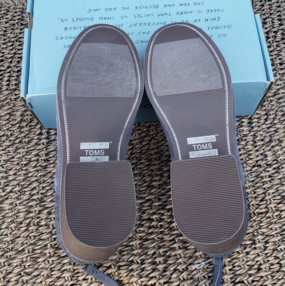 TOMS | Lacy Forged Iron Suede/ Felt Mix - Picture 6 of 6